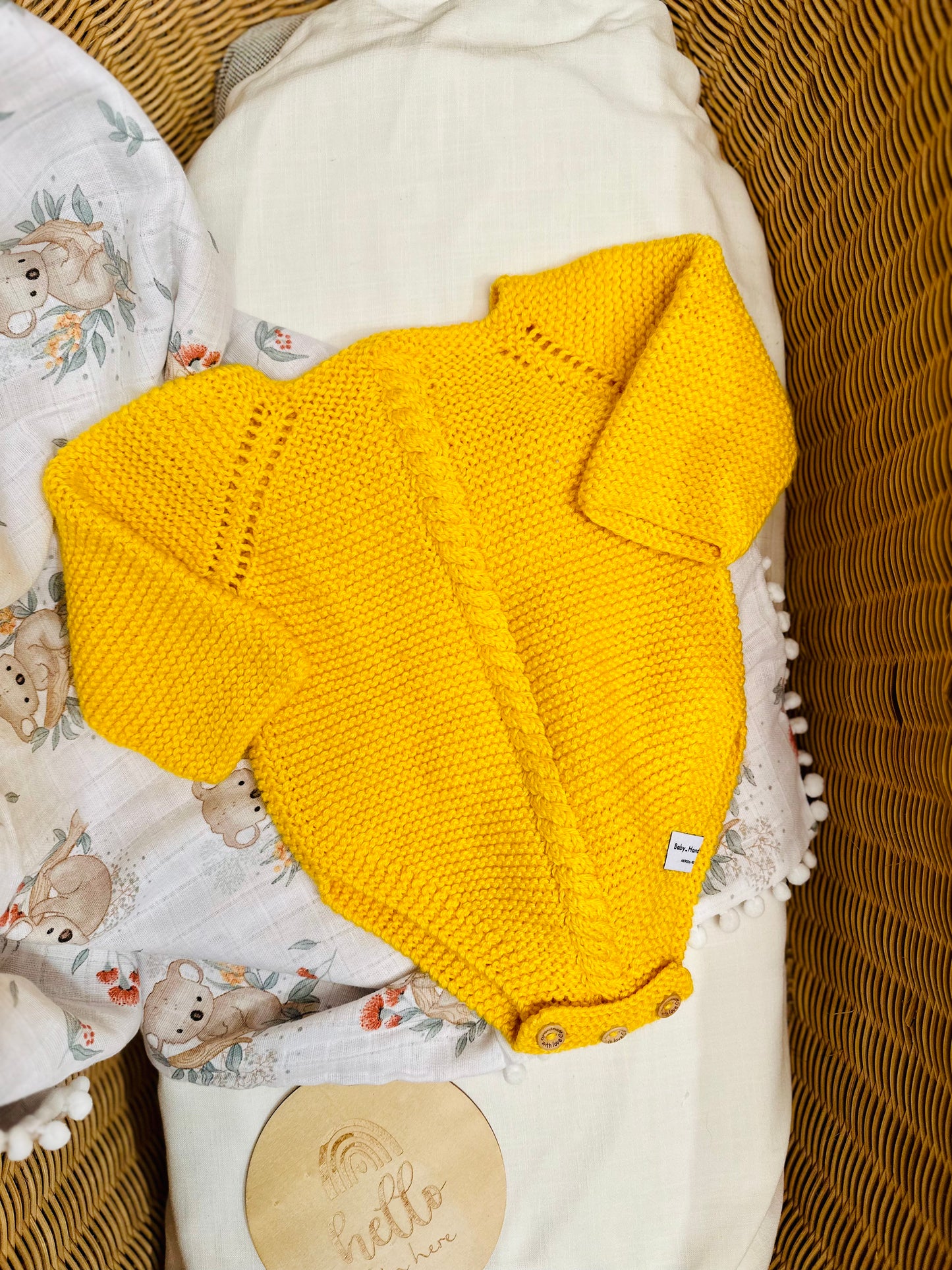 Body in lana giallo